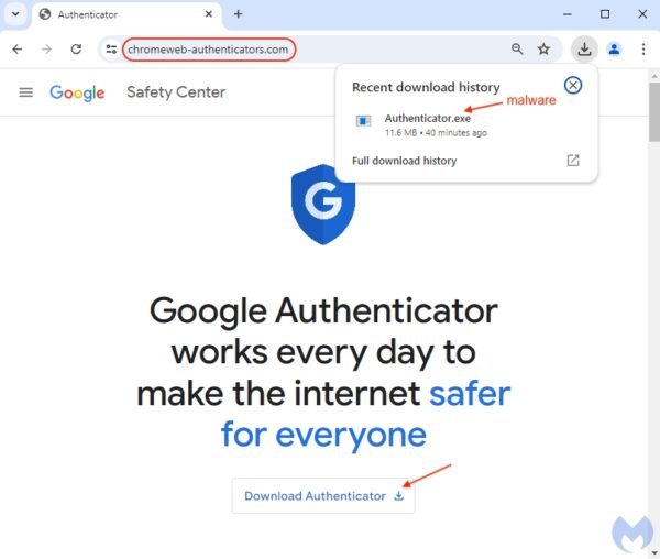 come proteggersi da falsi annunci google authenticator 02