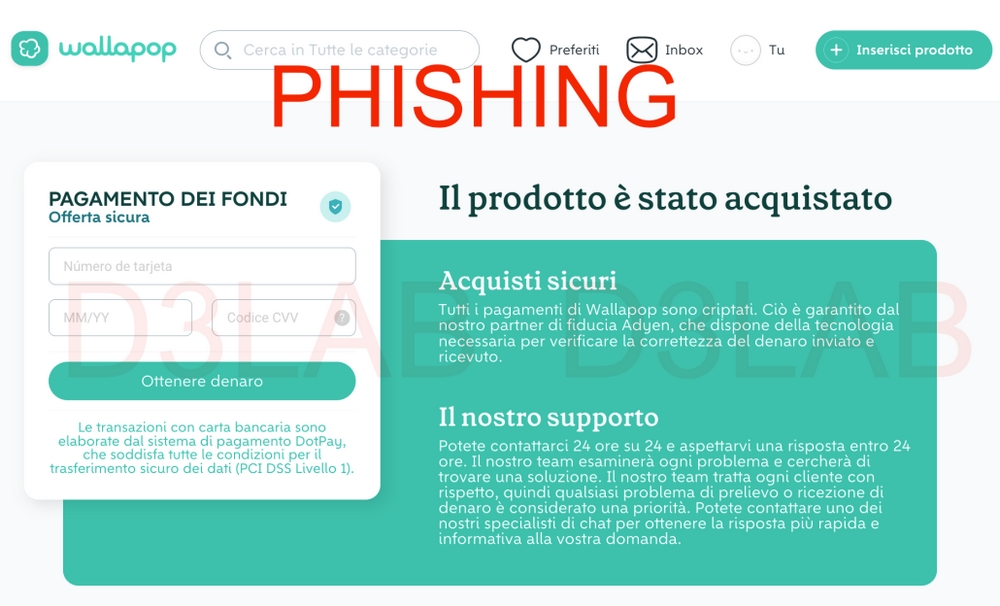 phishing wallapop protezione aziende 02
